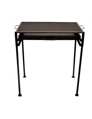 Faszenes fiókos grill